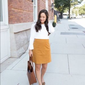 J.CREW Corduroy Mini Skirt
